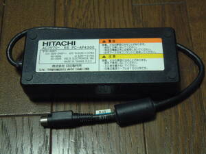  postage the cheapest 410 jpy HTC02-2:AC adapter Hitachi initial model laptop HITACHI PC-AP4300 5.5V+8.8V 3 pin type, one next side power supply cable attaching 