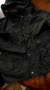 GAP* jacket 130 dark gray demountable talent . inner attaching!u21