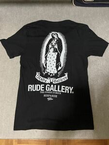 RUDEGALLERYルードギャラリー雑誌rudoコラボマリアTシャツS美品ブラック