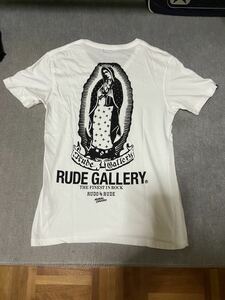 RUDEGALLERYルードギャラリー雑誌rudoコラボマリアTシャツS美品ホワイト