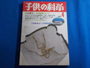 【子供の科学】春！自然観察ガイド/１９８７年４月号/誠文堂新光社