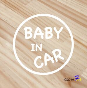 Baby In CAR34 sticker all 28 color #bFUMI