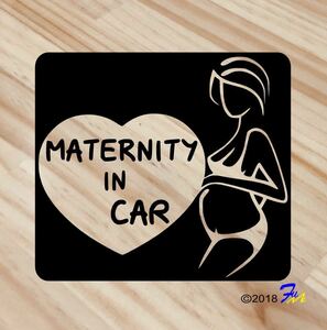 MATERNITY IN CAR14 sticker all 28 color #mFUMI