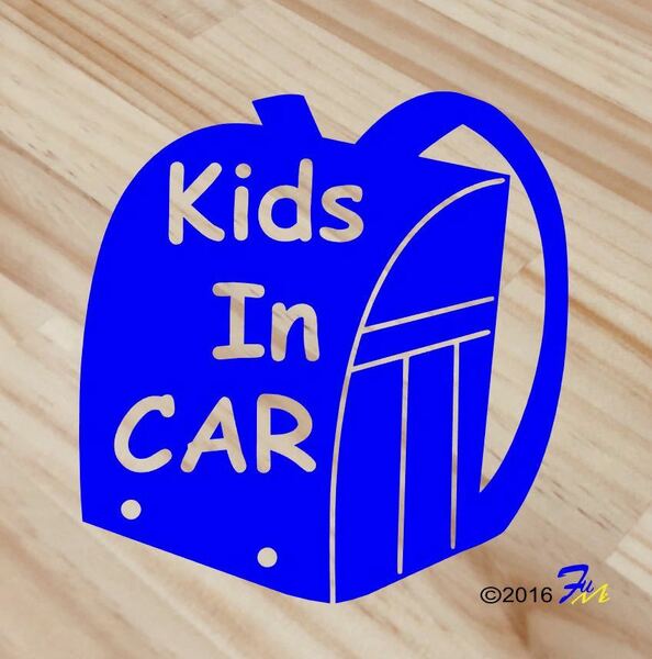 Kids In CAR04 ステッカー 全28色 #kFUMI