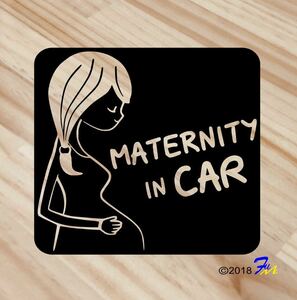 MATERNITY IN CAR10 sticker all 28 color #mFUMI