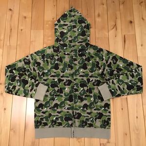 ABC camo フルジップ パーカー Sサイズ a bathing ape bape sta full zip hoodie エイプ ベイプ アベイシングエイプ 迷彩 star スター 208