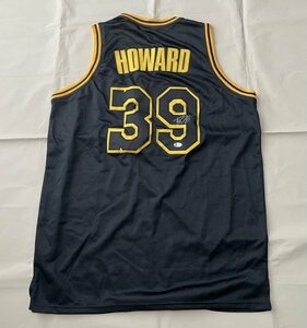 NBA*do wide * Howard автограф автограф входить p licca джерси размер XL BECKET фирма сертификат 