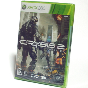 #[ unopened ]klaisis2 Xbox360 general version 17 -years old and more object CRYSIS2 CRISIS2 # B