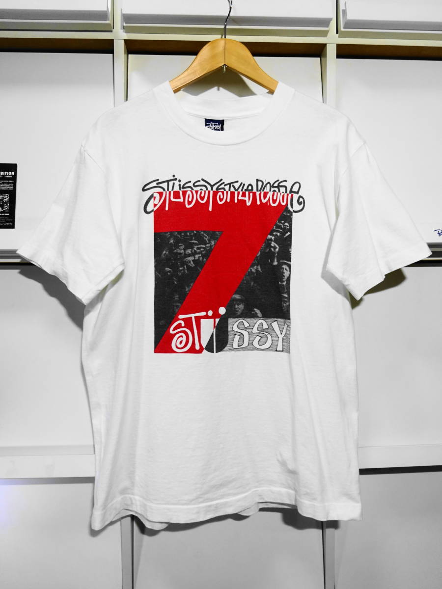 90s 復刻 STUSSY 7周年記念 フォトTシャツ ステューシー | JChere雅虎