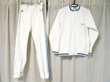 希少 70年代 ビンテージ ヒットユニオン 日本製 FRED PERRY フレッドペリー ジャージ 上下セット Mサイズ レトロ 昭和 当時物_画像1