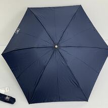 新品50957　ANNA SUI　アナスイ　折りたたみ 雨傘　ミニ傘　軽量　紺　ネイビー　持ち運び　オーロラ　通勤　お出かけ_画像6