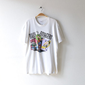 【送料無料】80s Billy and the boingers bootleg ヴィンテージ Tシャツ バークリーブレシド アメリカアニメ ヘビメタ USA製 XL BB0068