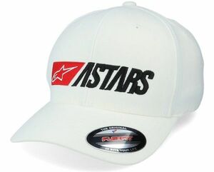 Alpinestars - Indulgent L/XL white cap Alpine Star hat 