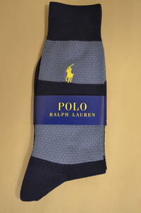 新品　未使用 　タグ付き　男性　POLO RALPH LAUREN 　ポロラルフローレン　綿混ソックス　　送料無料