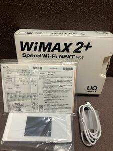 【美品】HUAWEI Speed Wi-Fi NEXT W05 ホワイト