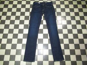 ★GAP★良品　22r　REAL STRAIGHT　ローライズストレッチストレートジーンズ