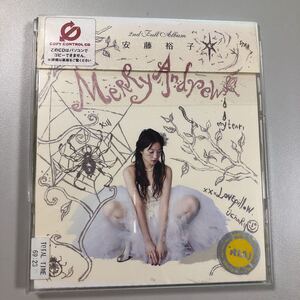 貴重です！CD　安藤裕子　Merry Andrew　【21-03A】