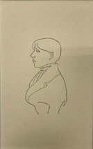 【特価】　≪　　オーブリー・ビアズリー　　≫　　オリジナルラインブロック　　　　1899年　　AUBREY　BEARDSLEY_画像2