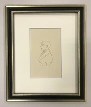 【特価】　≪　　オーブリー・ビアズリー　　≫　　オリジナルラインブロック　　　　1899年　　AUBREY　BEARDSLEY_画像1