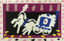 【特価】　≪　　アンリ・マティス　　≫　　リトグラフ【石版画】　　JAZZ　　　L' ENTERREMENT DE PIERROT　　1983年　 　 HENRI MATISSE_画像2