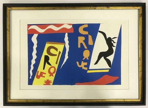 【特価】　≪　　アンリ・マティス　　≫　　リトグラフ【石版画】　　JAZZ　　　LE CIRQUE　　　1983年　 　 HENRI MATISSE