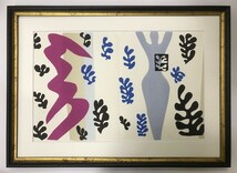 【特価】　≪　　アンリ・マティス　　≫　　リトグラフ【石版画】　　JAZZ　　　LE LANCEUR DE COUTEAUX　　　1983年　 　 HENRI MATISSE_画像1