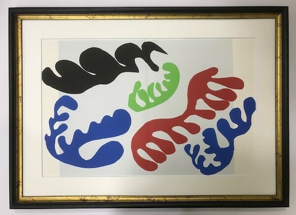 【特価】　≪　　アンリ・マティス　　≫　　リトグラフ【石版画】　　JAZZ　　　LE LAGON　Ⅲ　　　1983年　 　 HENRI MATISSE