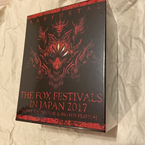 BABYMETAL ベビーメタル THE FOX FESTIVALS IN JAPAN 2017 -THE FIVE FOX FESTIVAL & BIG FOX FESTIVAL THE ONE限定版 Blu-ray ブルーレイ