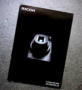  camera catalog Ricoh RICOH GR DEGITAL Ⅲ