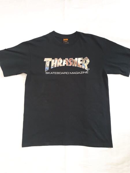 【送料無料】THRASHER スラッシャー Tシャツ 美品 ブラック サイズM