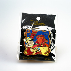 ディズニー 限定生産ピンバッジ （ピノキオ）Disney Japan Limited Edition Pin Badge MDP-0806