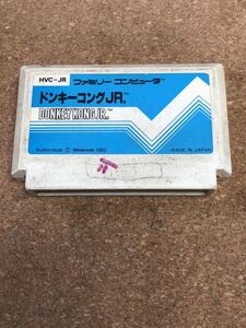 ファミコンソフト ドンキーコングJR. 端子メンテナンス済 動作品 同梱可能 FC ファミリーコンピュータ