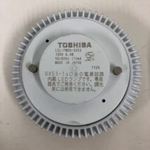 LED TOSHIBA 100v 6.4w LEL-FW6N-GX53_画像1