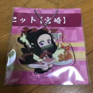 ご当地アクリルキーホルダー 宮崎限定 ねずこ 鬼滅の刃 竈門禰豆子 アクリルチャーム 全集中展