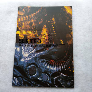 聖飢魔Ⅱ THE GREAT BLACK MASS TOUR 1987 ツアーパンフレット 送料込み