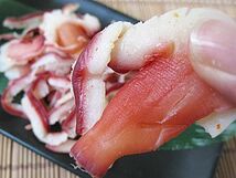 旨味ほっき90g(北海道産ホッキ貝ひも)北海道でも珍しい北寄貝の珍味です。(酒の肴　お茶請け)【メール便対応】_画像4