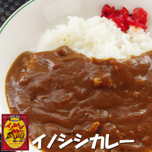 イノシシカレー×2個セット(辛口)猪肉使用。いのしし肉を煮込んだカレーです。Inoshishi Curry ご当地カレー【メール便対応】