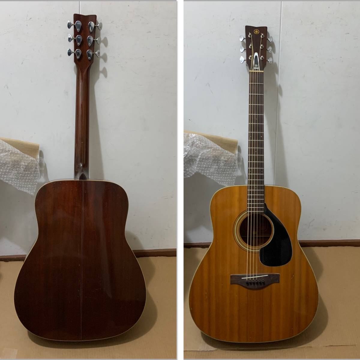 U26752 □ YAMAHA FG-180 赤ラベル 傷少 中古 弦高高め 名機 □ ギター ...