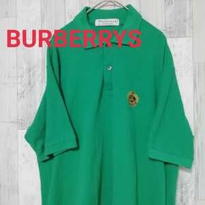  Burberry BURBERRY рубашка-поло с коротким рукавом 90Sa- скалярный вышивка 