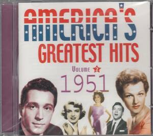 輸 Various America's Greatest Hits Volume2 1951 未開封◆規格番号■ACRCD-177◆送料無料■即決●交渉有