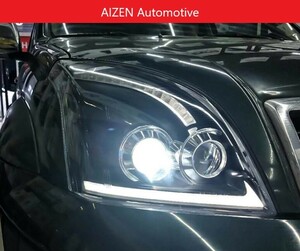 アイゼンオートモーティブ 新品 ランドクルーザープラド 120型 社外 ヘッドライト ver2 AIZEN Automotive