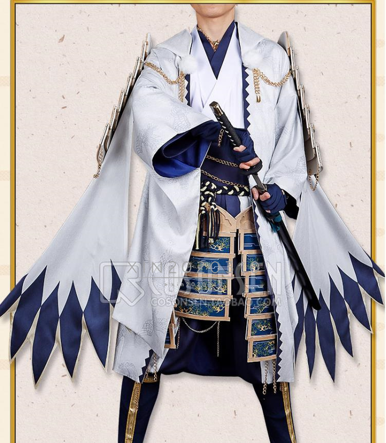 実物撮影 刀剣乱舞無双 大太刀 面影 コスプレ衣装 風(ウィッグ 実物撮影 刀剣乱舞無双 大太刀 面影 コスプレ衣装 風(ウィッグ