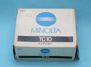  редкость * MINOLTA Minolta портативный копирование TC10 4371