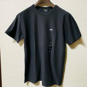 ALPHA INDUSTRIE (アルファインダストリーズ) - MEN 半袖Tシャツ アルファ ミリタリー バックプリントTシャツ Mサイズ (タグ付き未使用品)