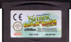 ★[欧州(EUR)版GBA]Shrek Smash n' Crash Racing[ROMのみ](中古) シュレック