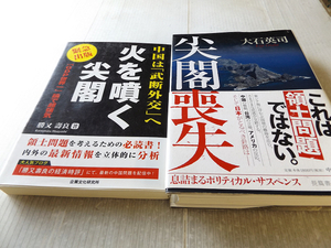 尖閣喪失 大石英司著 ～日本がとるべき進路は + 中国は「武断外交」へ 火を噴く尖閣 2冊セット