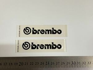 brembo ステッカー 2枚