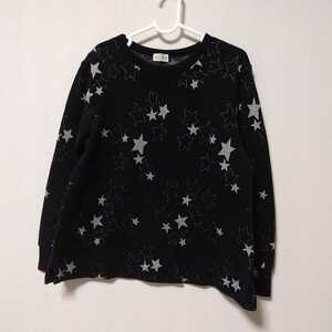 KP( knitted Planner ) star sweatshirt 130