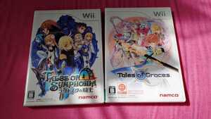 Wii テイルズ オブ シンフォニア ラタトスクの騎士 グレイセス2本セット テイルズオブグレイセス Nintendo