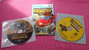Wii レースゲーム2本セット モンスター4×4 ドンキーコング たるジェットレース セット
